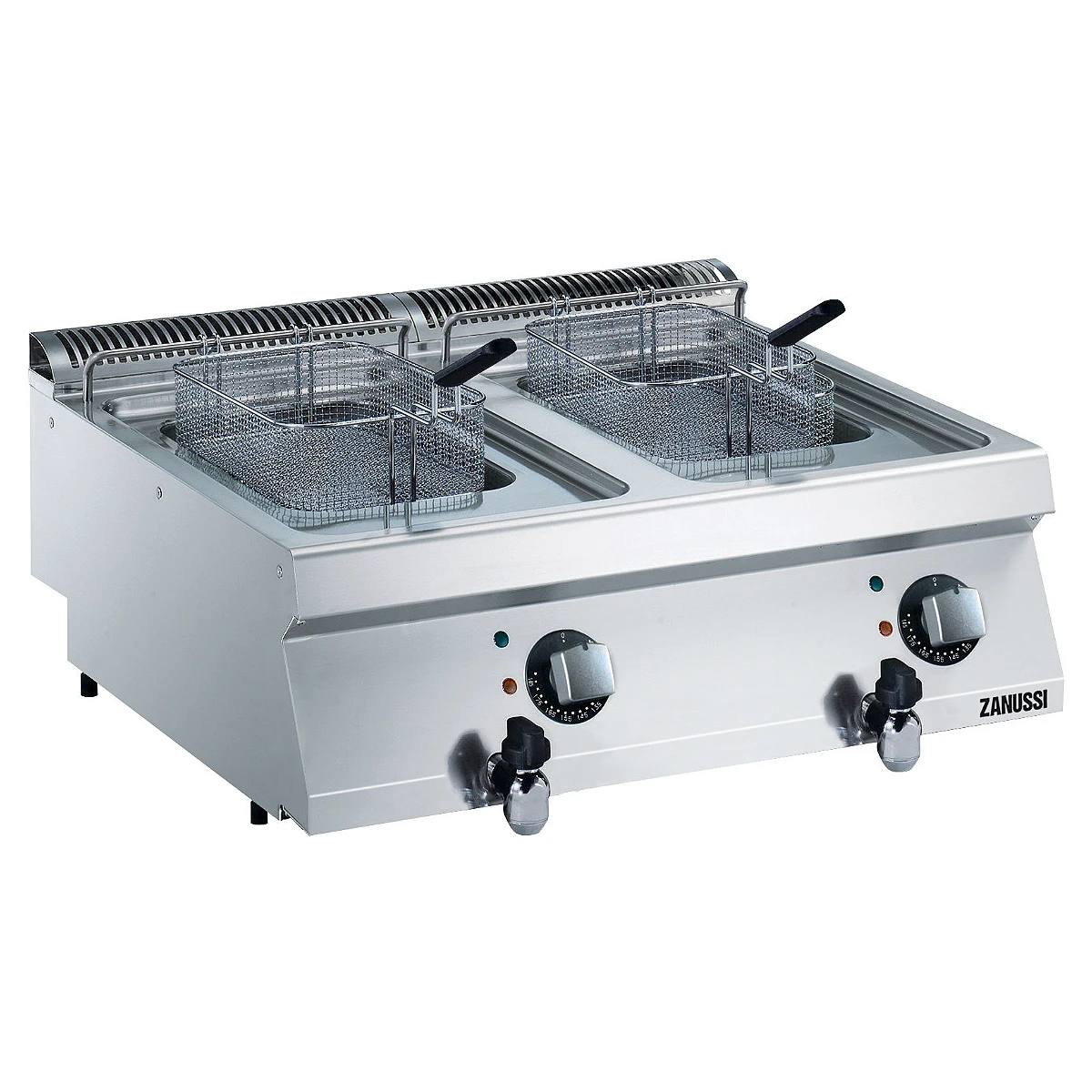 Zanussi EVO700 elfriture bordmodel med to brønde à 7 liter, 800 mm