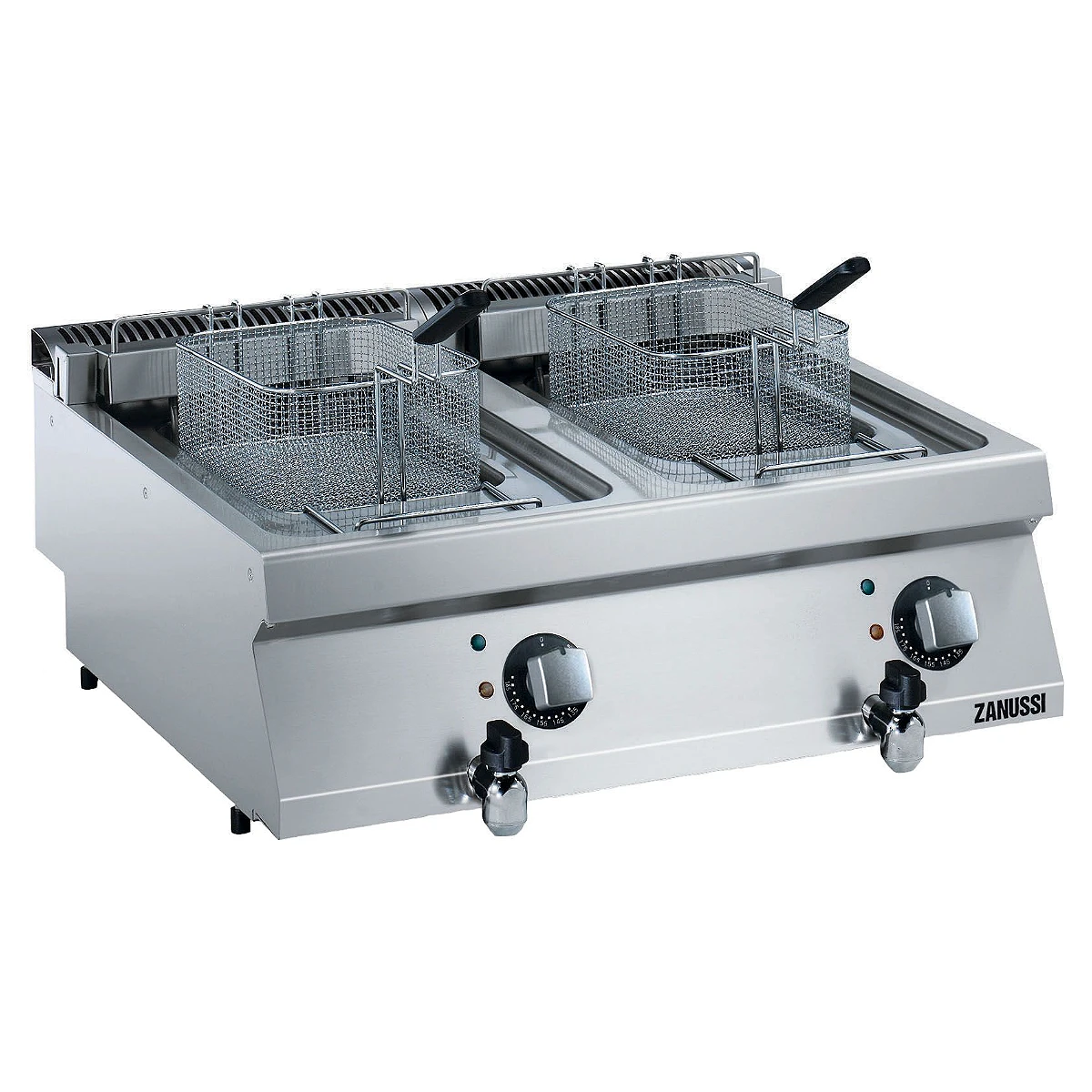 Zanussi EVO700 elfriture bordmodel med to brønde à 12 liter, 800 mm
