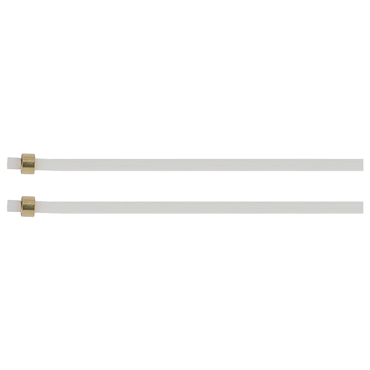 PTFE-slange ø2x4 mm 320 mm med messingbøsninger til DeLonghi