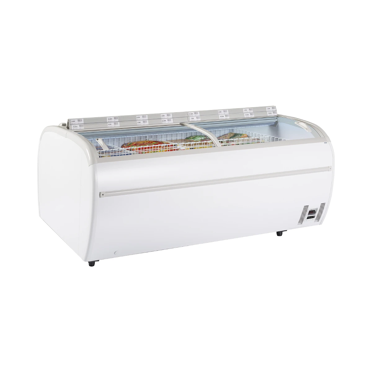 Supermarkedsfryser TWIN 220, f Tefcold, set forfra