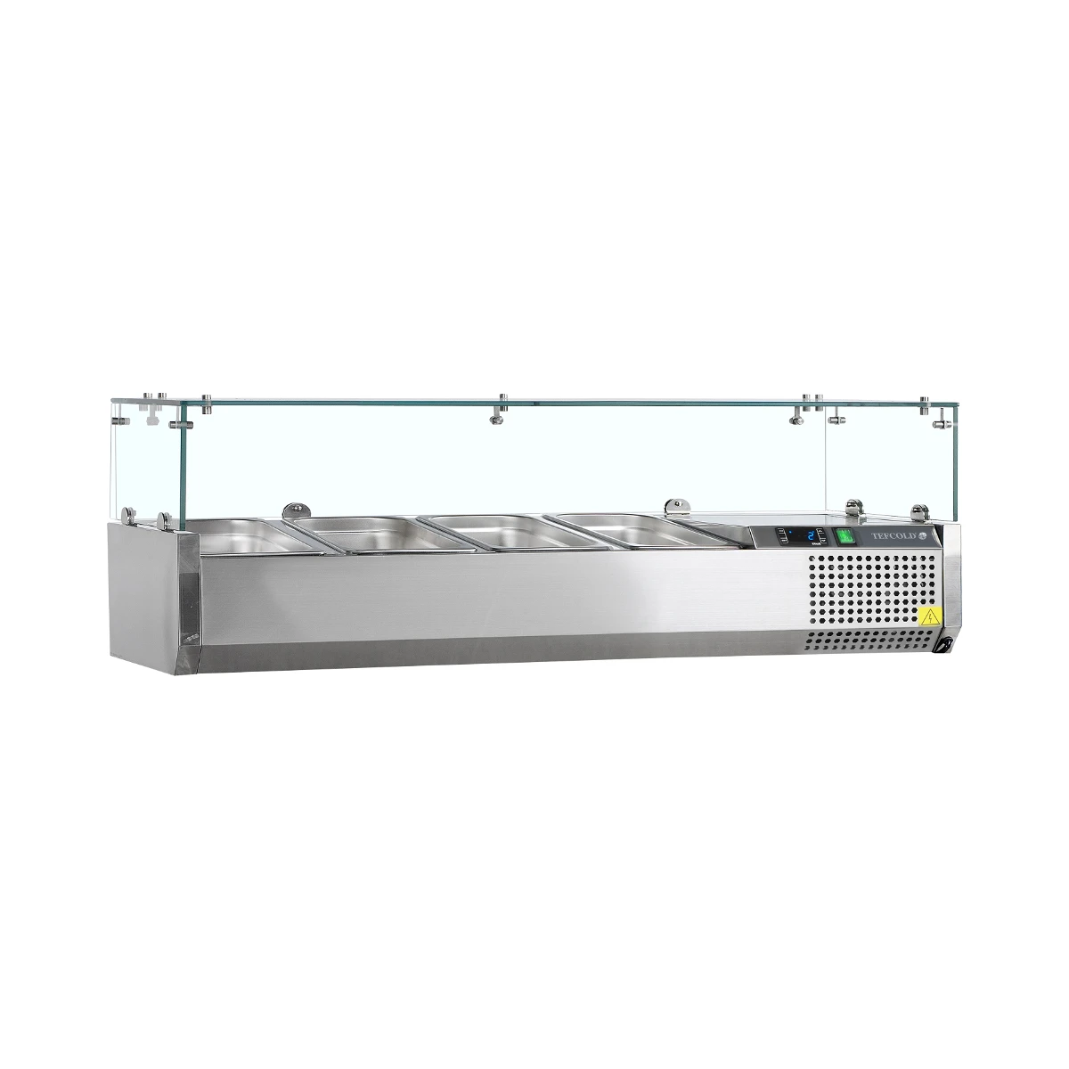 Køleopsats GN1/3 VK38, 120 Tefcold, set forfra