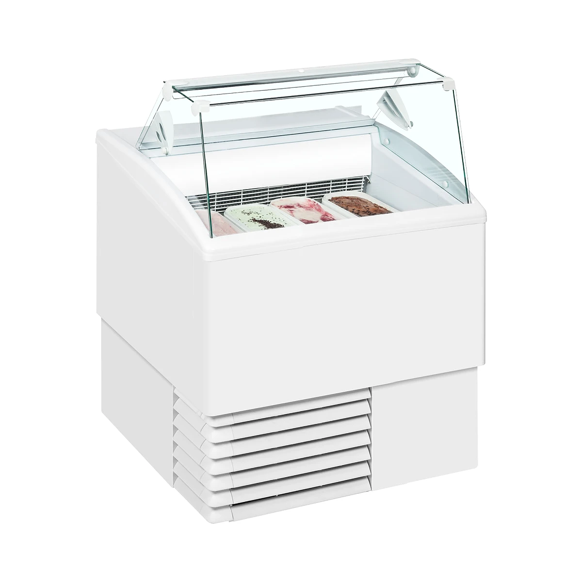 Isdisk / scoop ice fryser ISETTA 4ST Tefcold, set forfra