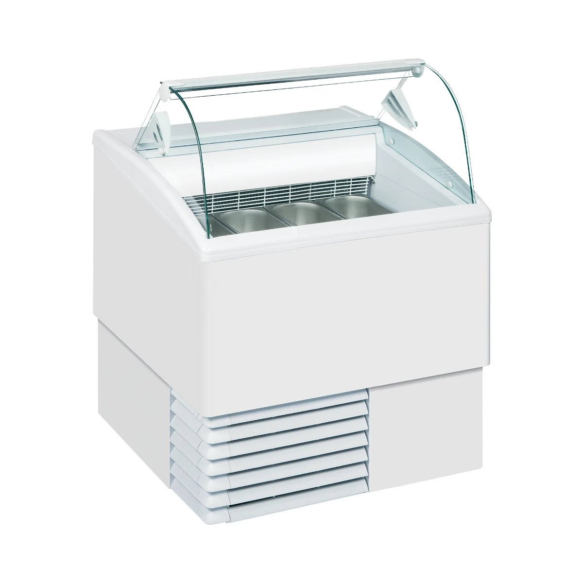 Isdisk / scoop ice fryser ISETTA 4LX Tefcold, set forfra