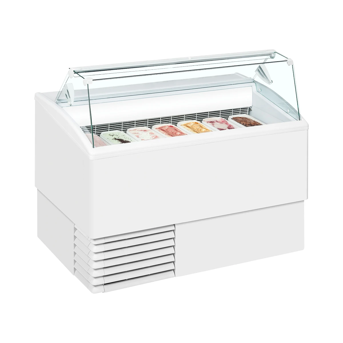 Isdisk / scoop ice fryser ISETTA 7ST Tefcold, set forfra
