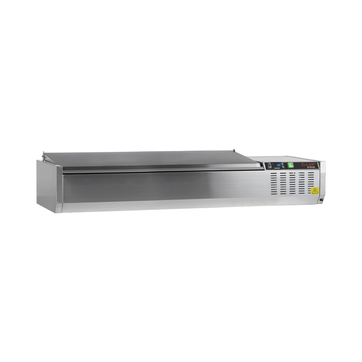 Køleopsats GN1/4 GVC33, 140 S/S Tefcold, set forfra