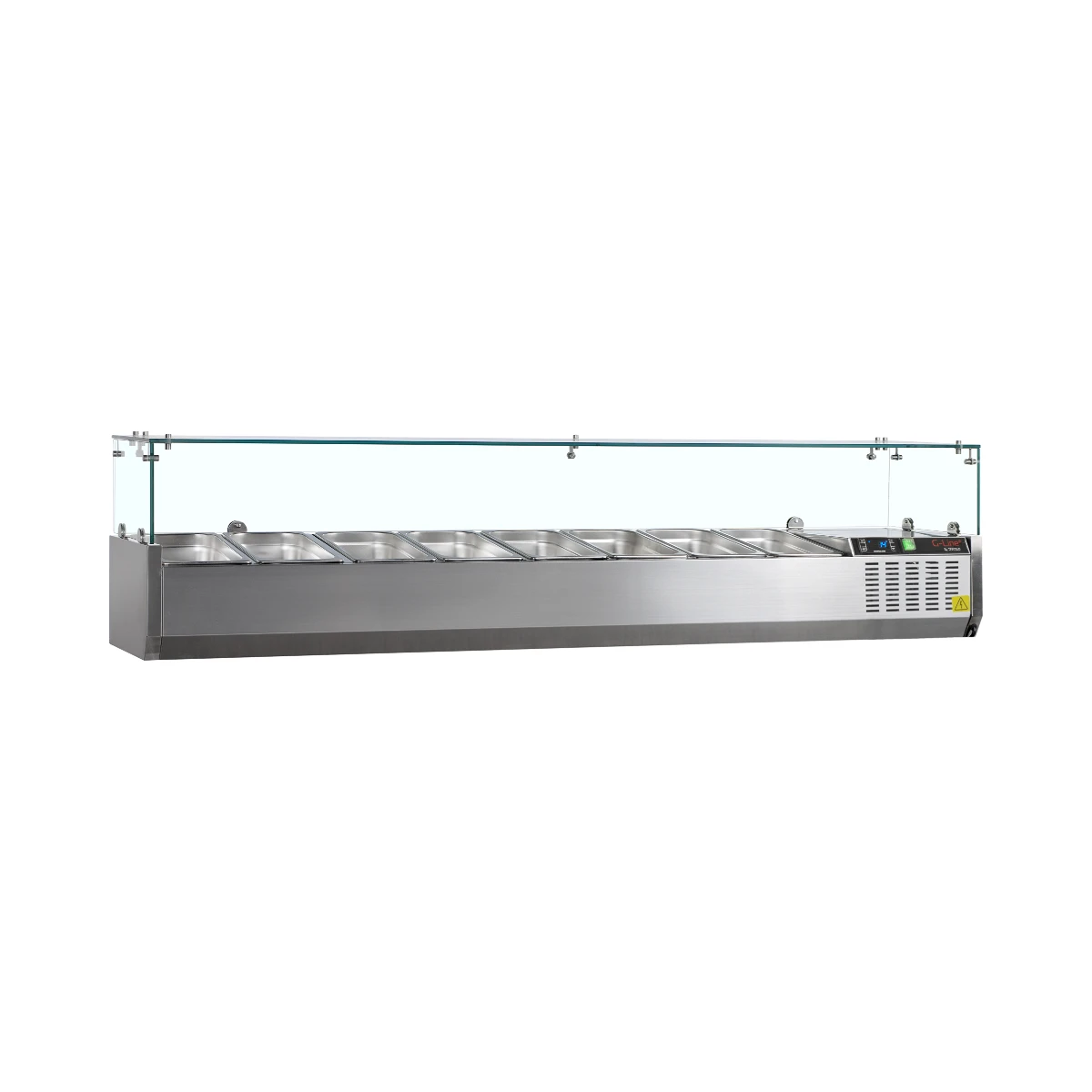 Køleopsats GN1/4 GVC33, 180 Tefcold, set forfra