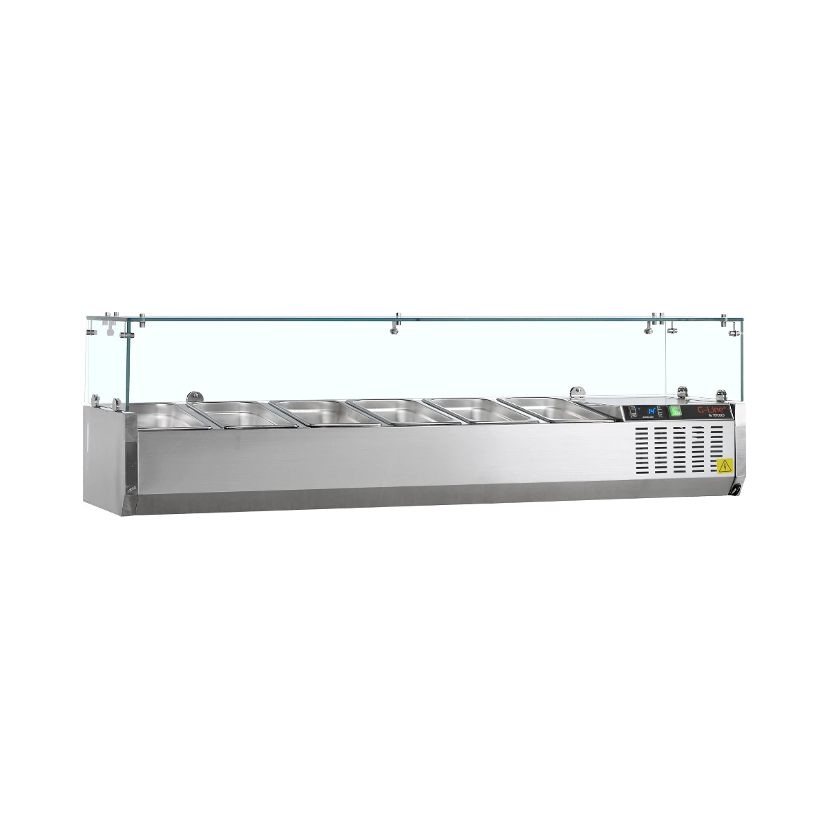 Køleopsats GN1/4 GVC33, 150 Tefcold, set forfra