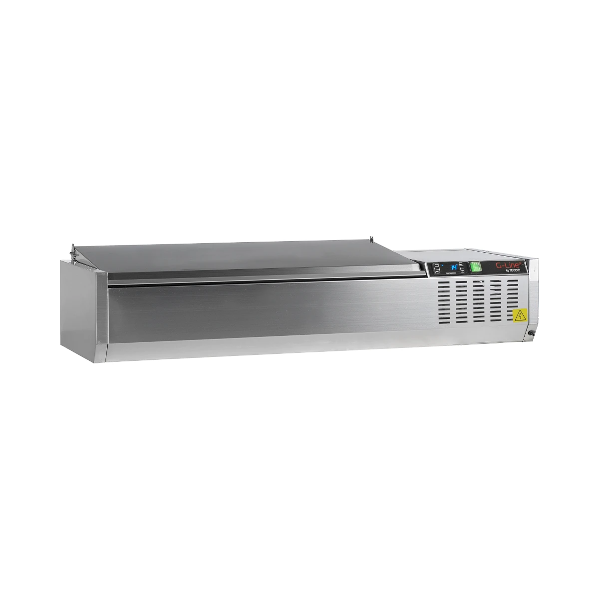 Køleopsats GN1/4 GVC33, 120 S/S Tefcold, set forfra