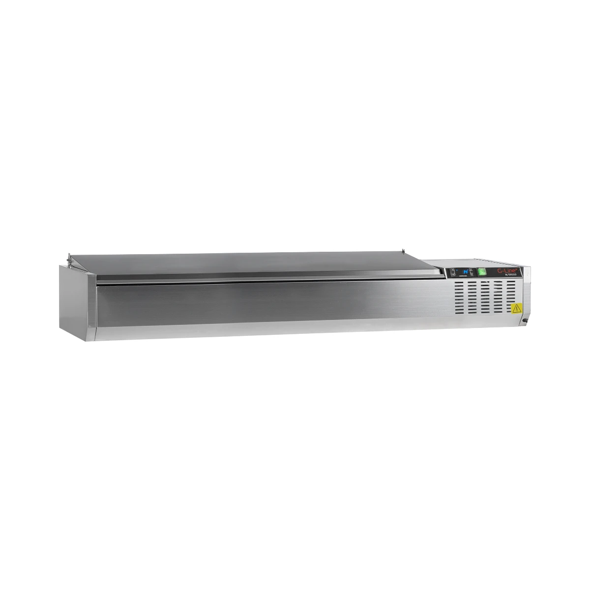 Køleopsats GN1/4 GVC33, 180 S/S Tefcold, set forfra
