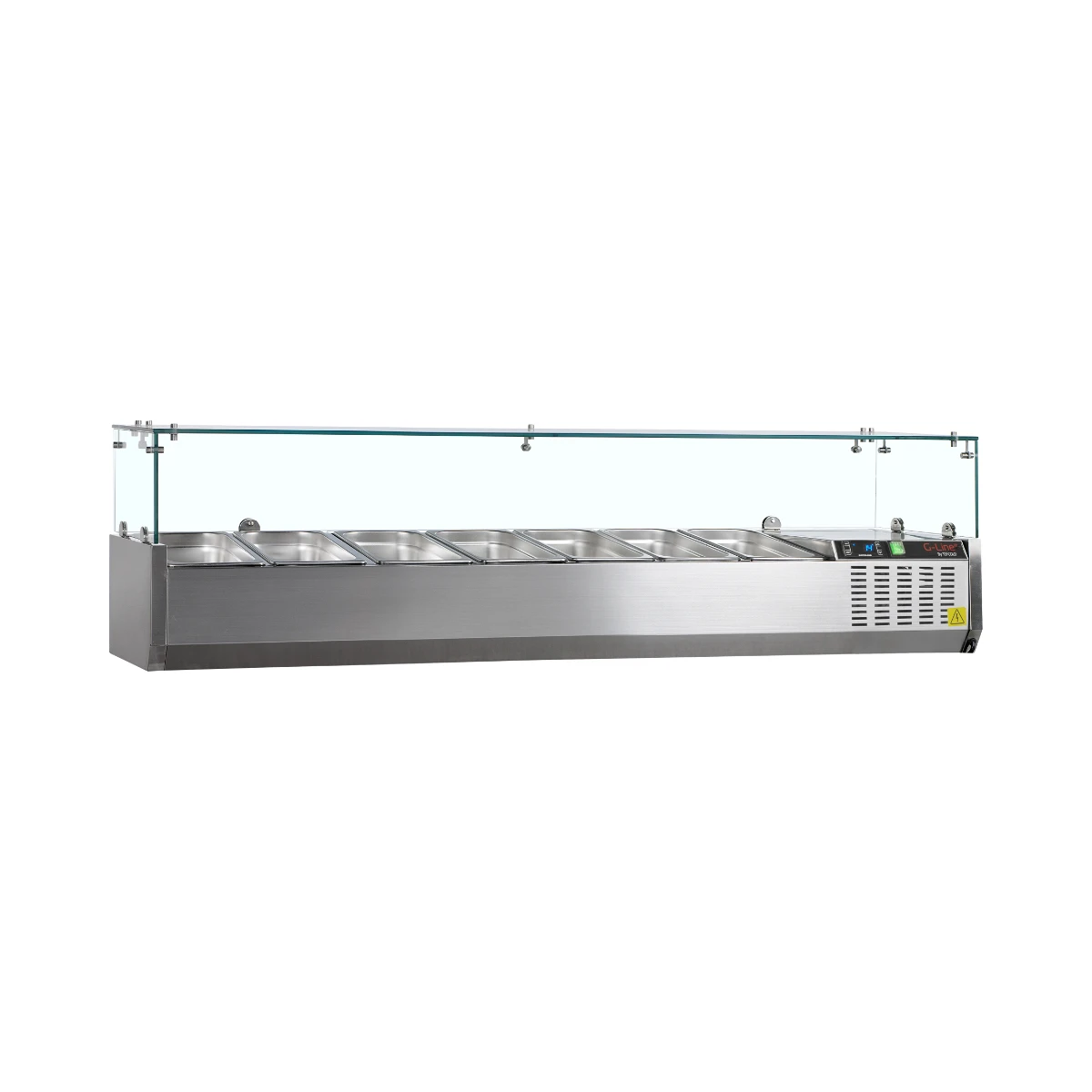 Køleopsats GN1/3 GVC38, 160 Tefcold, set forfra