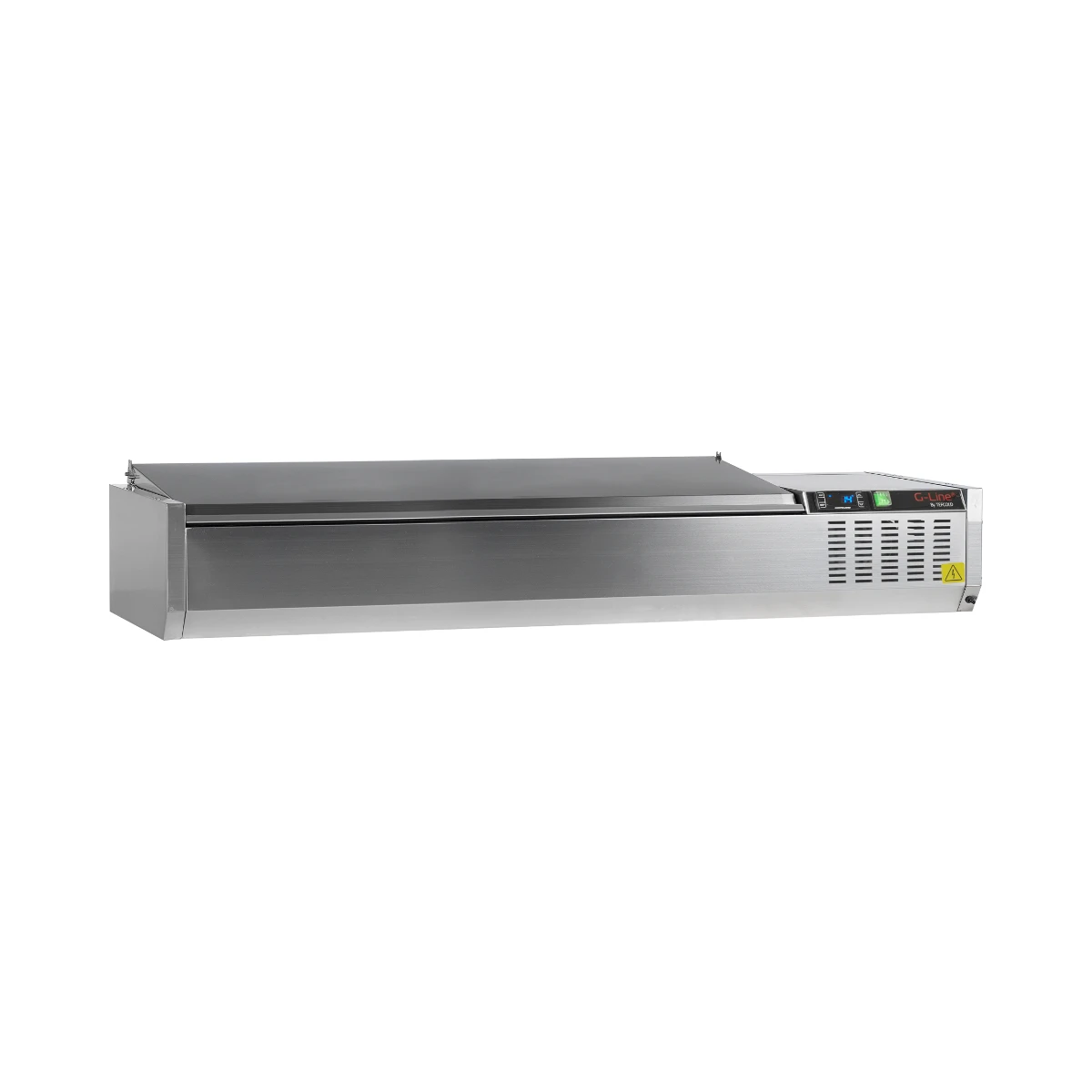 Køleopsats GN1/3 GVC38, 160 S/S Tefcold, set forfra