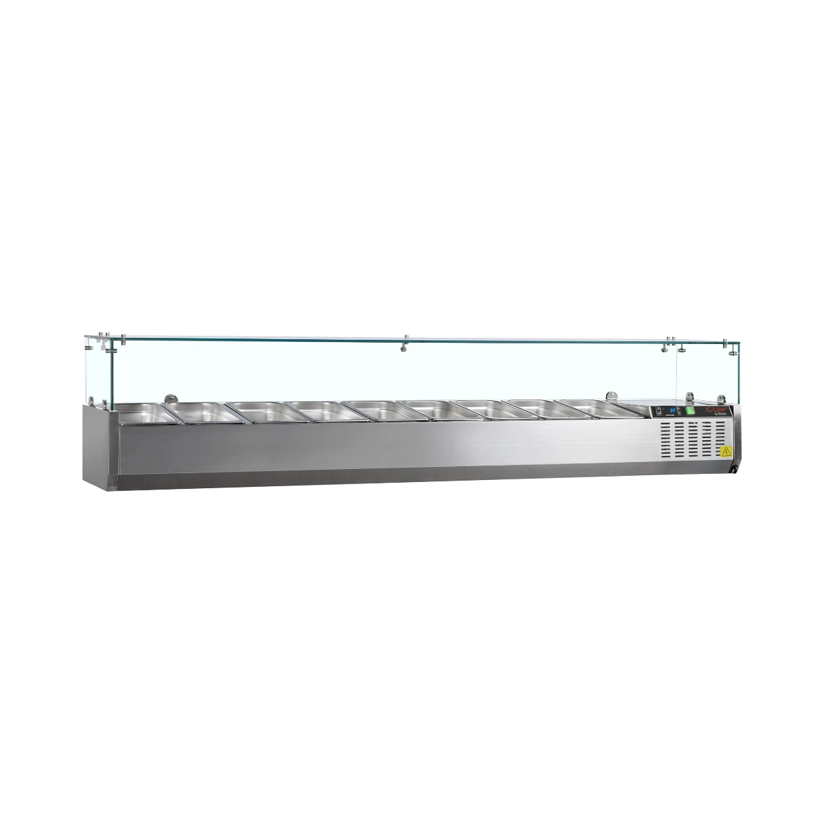 Køleopsats GN1/3 GVC38, 200 Tefcold, set forfra