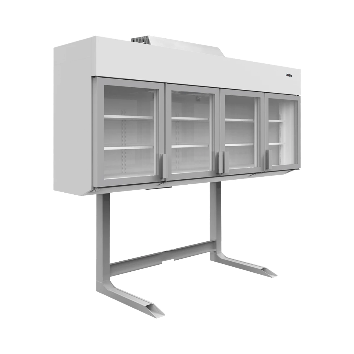 Displayfryser/køler, væg MTF250 Tefcold, set forfra