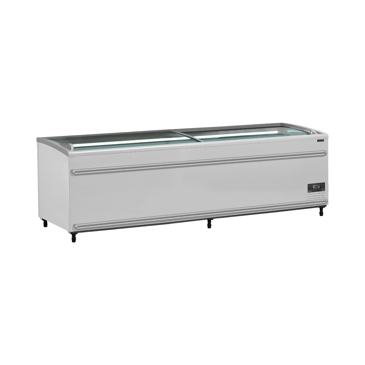 Supermarkedskøler / fryser SFI250, CF VS Tefcold, set forfra