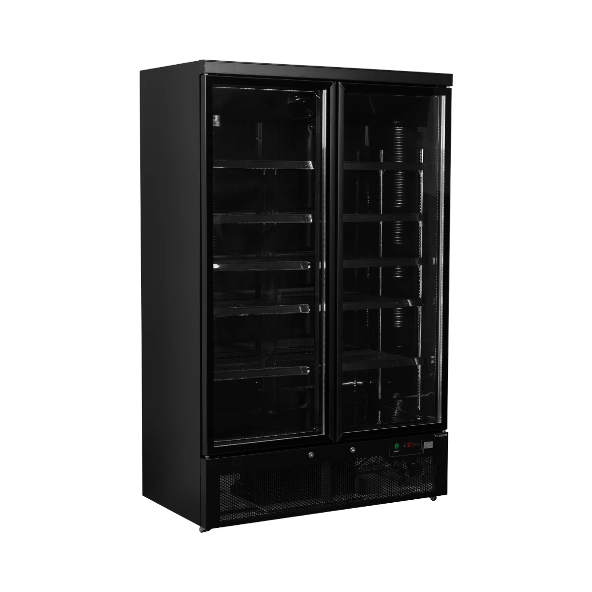 Displaykøler atom maxi C2DBB Tefcold, set forfra