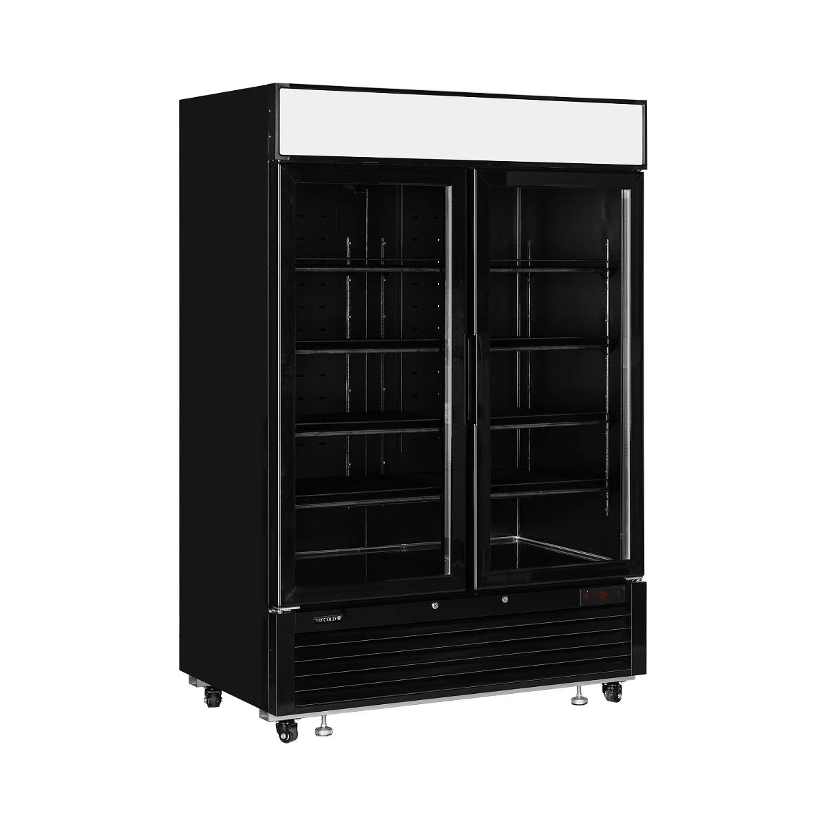 Displaykøler LGC5000B Tefcold, set forfra