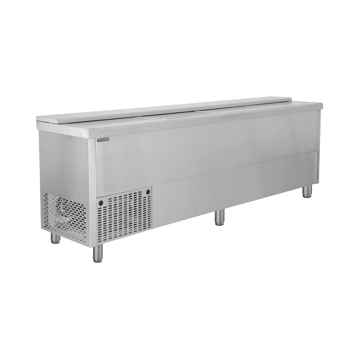 Kummekøler til flasker BHC250X1 Tefcold, set forfra