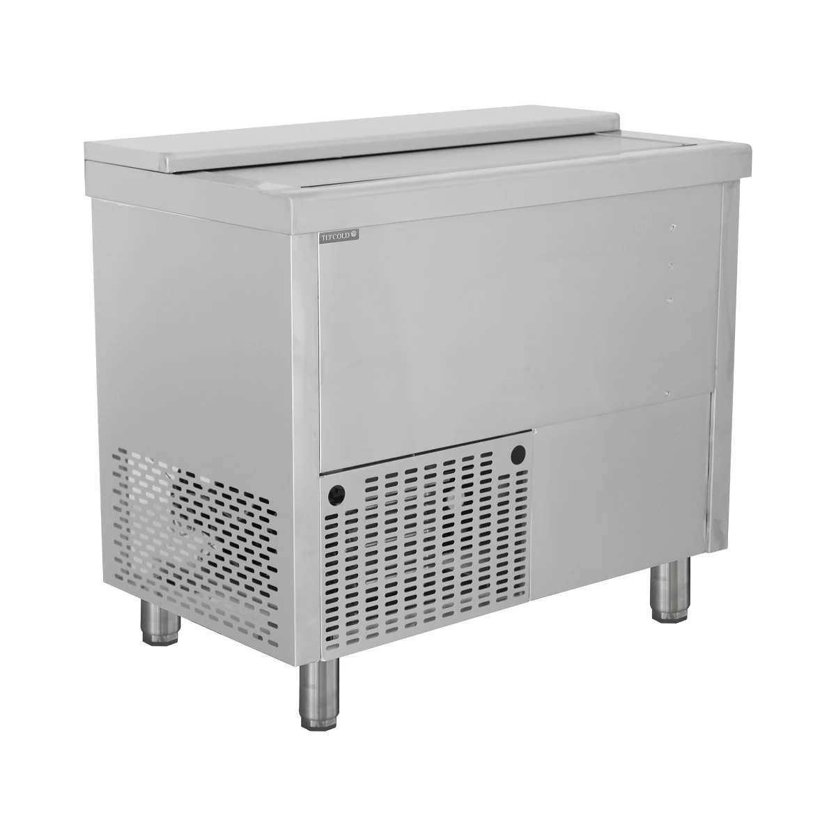 Kummekøler til flasker BHC100X1 Tefcold, set forfra