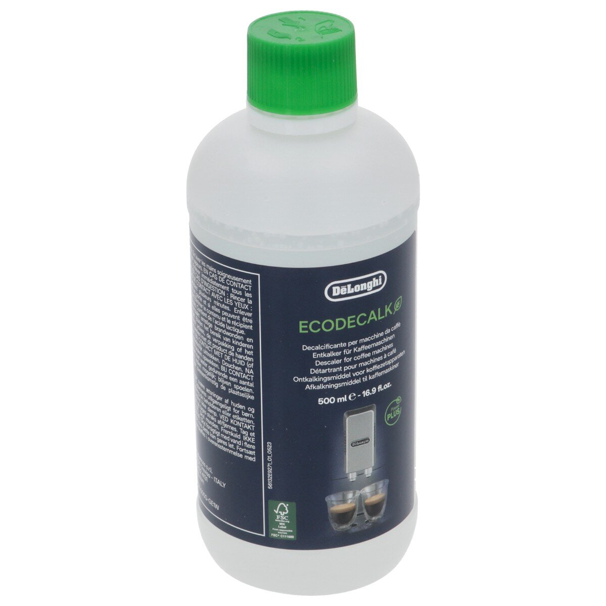 DeLonghi EcoDecalk afkalkningsmiddel 500 ml flaske