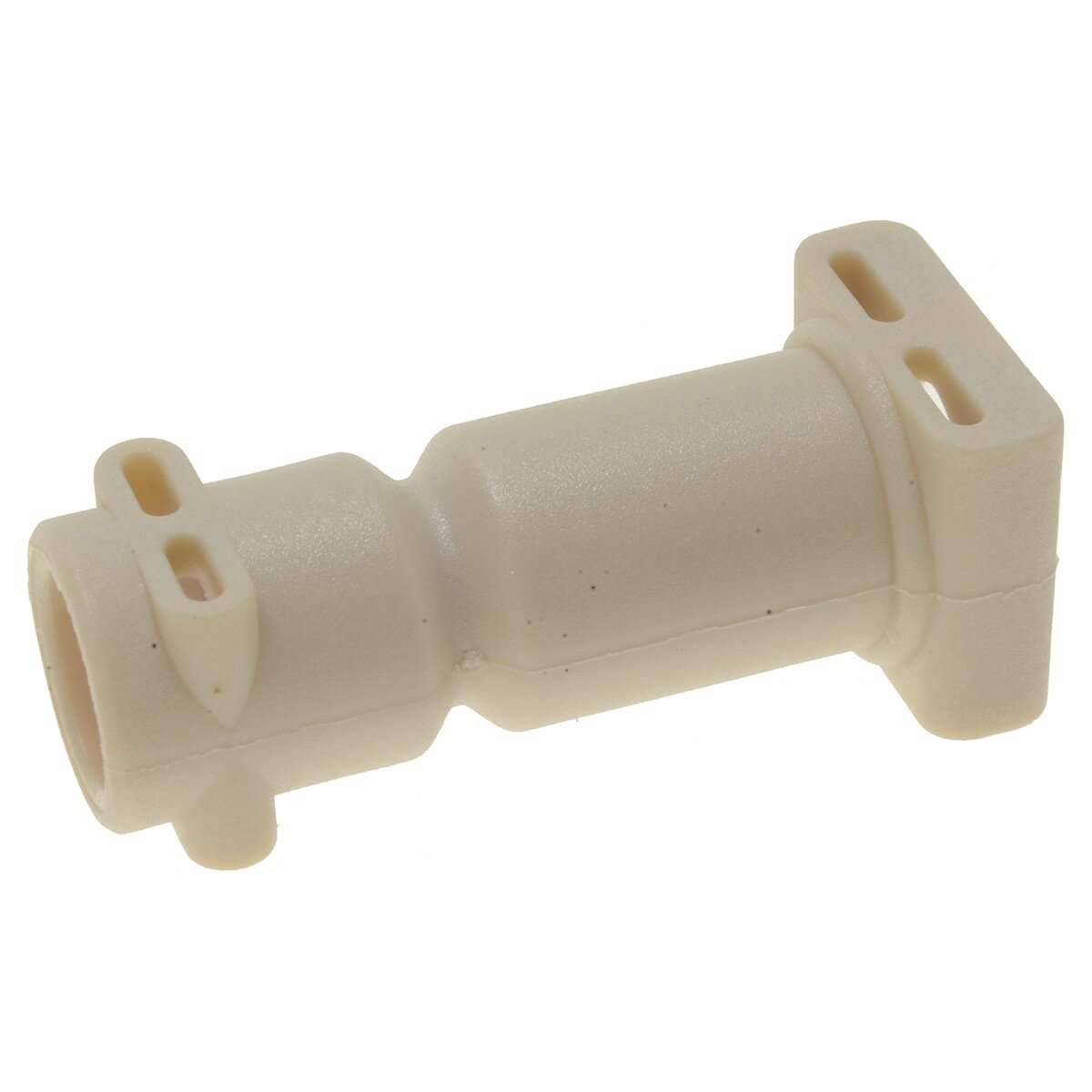 Lige plastfitting til ø4 mm slange i DeLonghi kaffemaskine