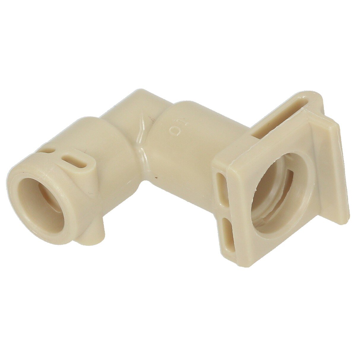 L-formet plastfitting ø4 mm til DeLonghi kedel