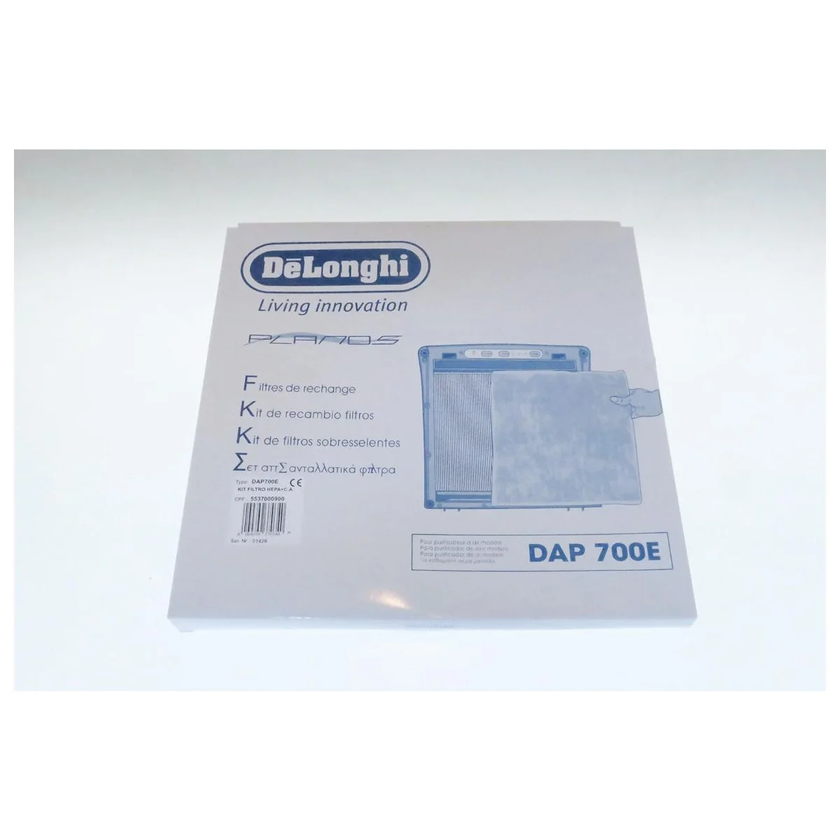 Filter til DeLonghi 5537000900, original reservedel