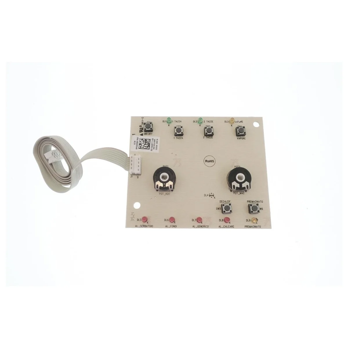 DeLonghi printkort as13200050 original reservedel