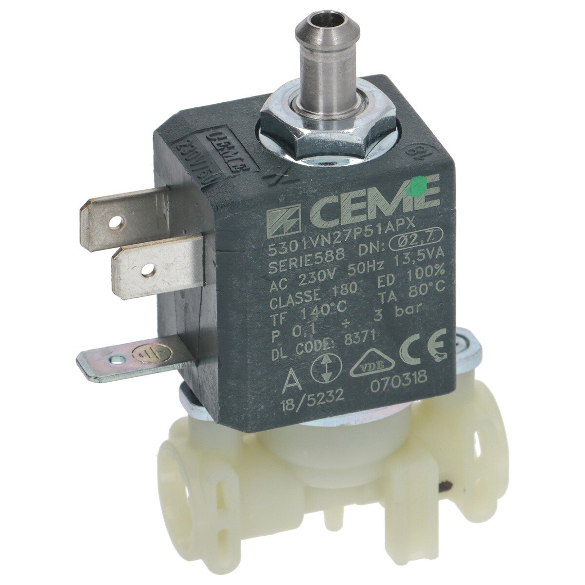 DeLonghi Ventil 5213218371 original reservedel