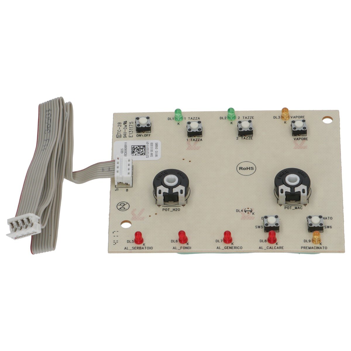 DeLonghi Printkort 5213213011 original reservedel