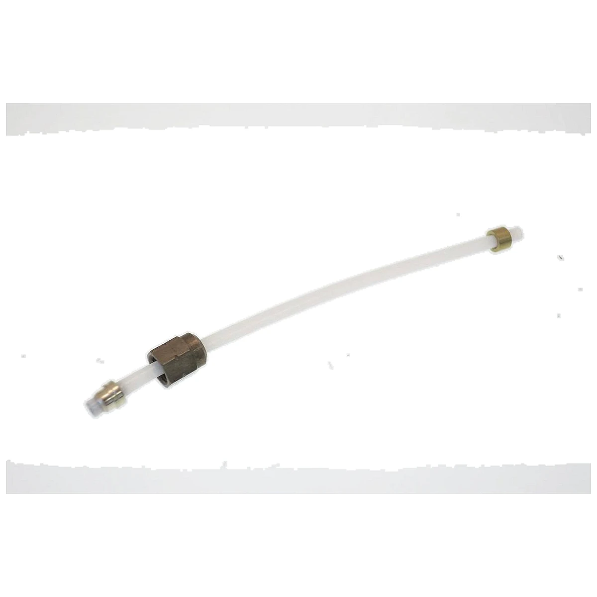 PTFE-slange 135 mm med messingmøtrik og indsats til DeLonghi