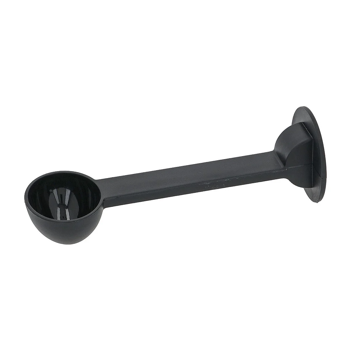 Sort doseringsske med stamper i plast til DeLonghi