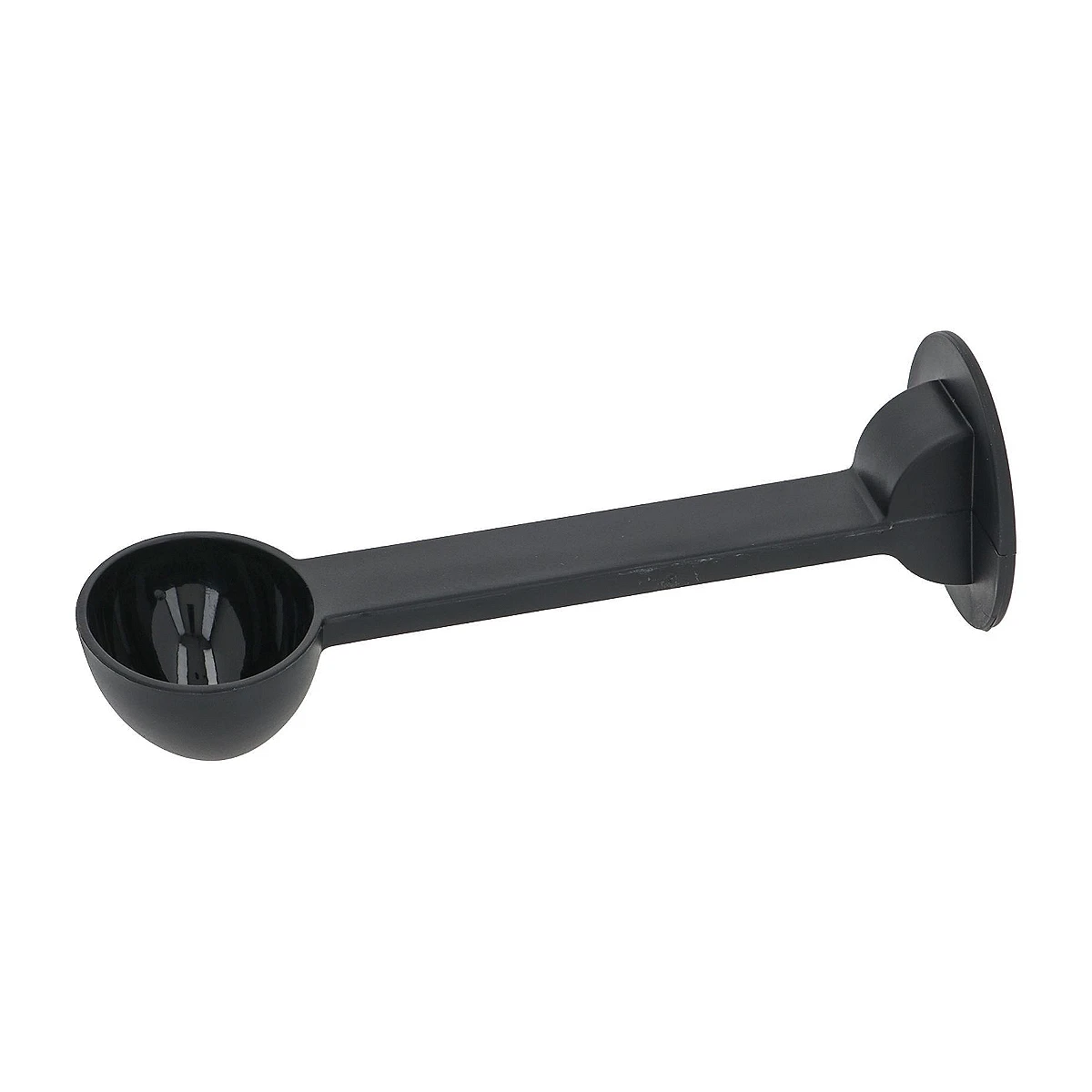 Sort doseringsske med stamper i plast til DeLonghi