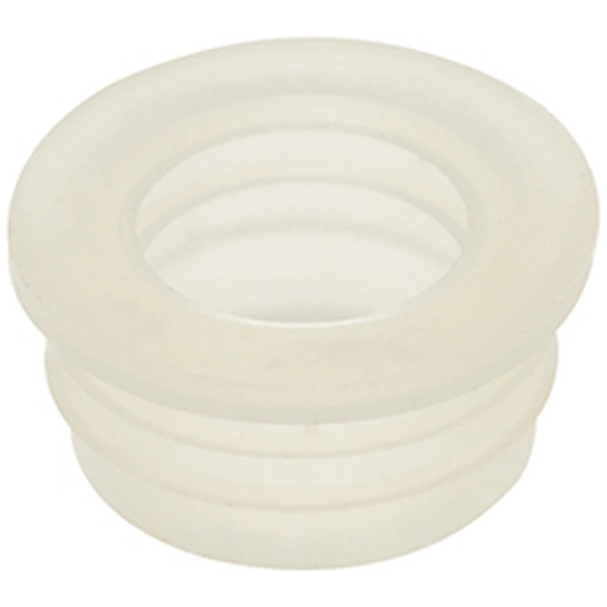 Hvid formet EPDM-pakning til DeLonghi vandtank, ø18x8x9 mm