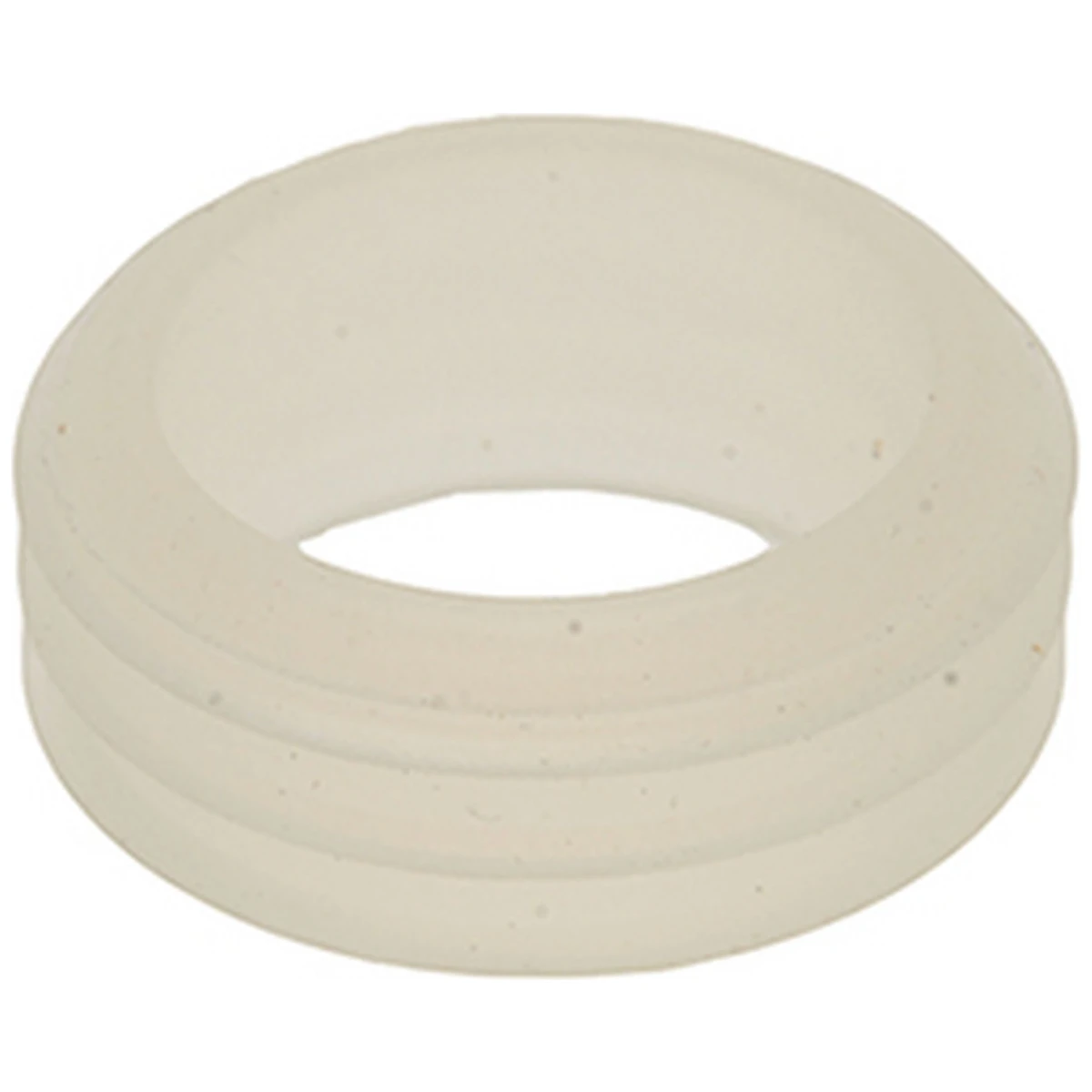 Hvid formet gummipakning til DeLonghi vandtank, ø24x17x10 mm