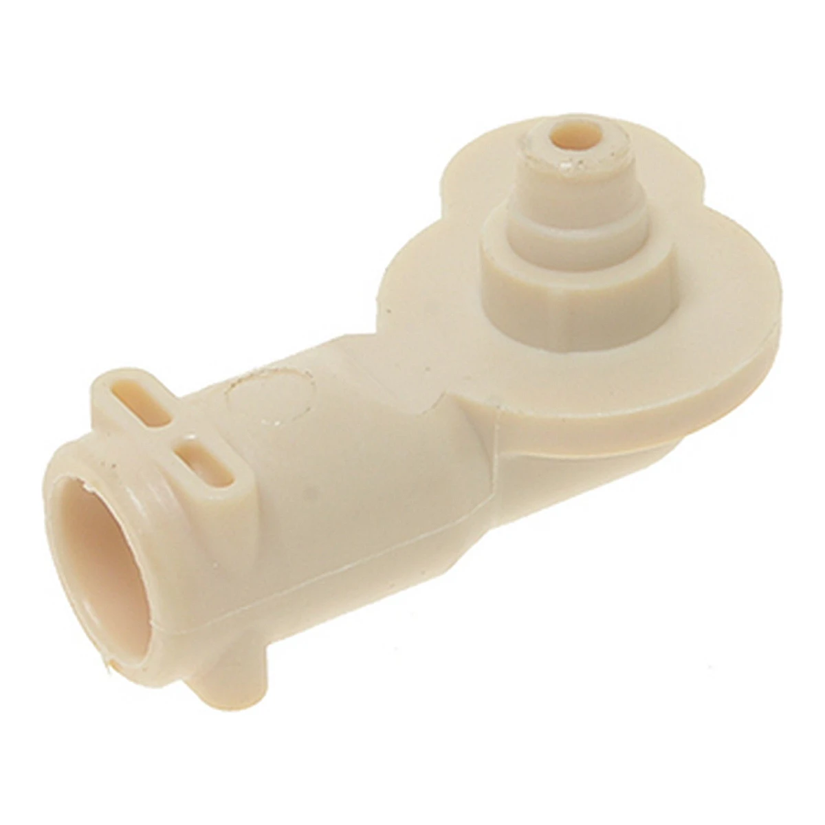Beige vinkelfitting til kedel i DeLonghi kaffemaskine