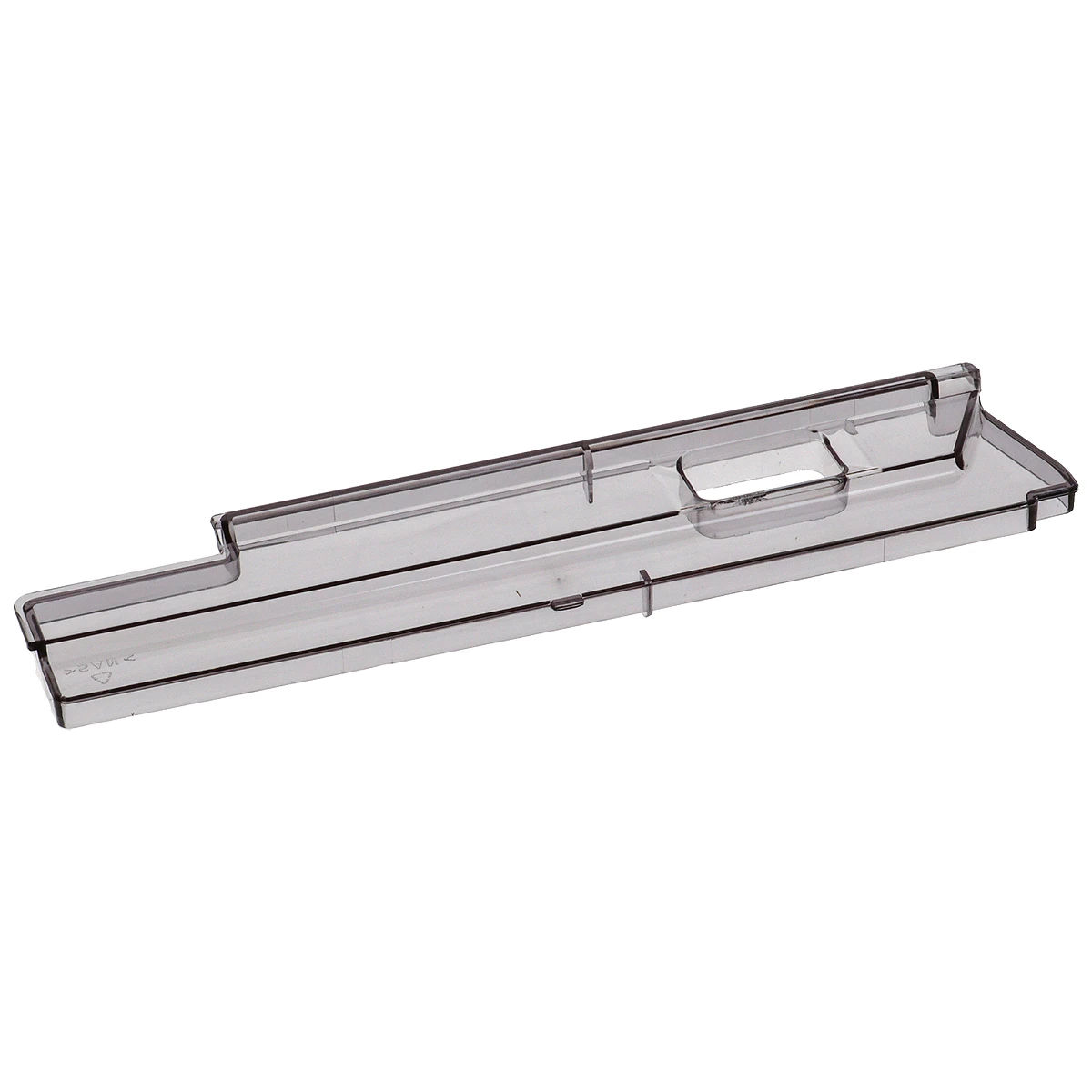 Røgfarvet transparent låg til vandbeholder 260 x 52 mm, DeLonghi