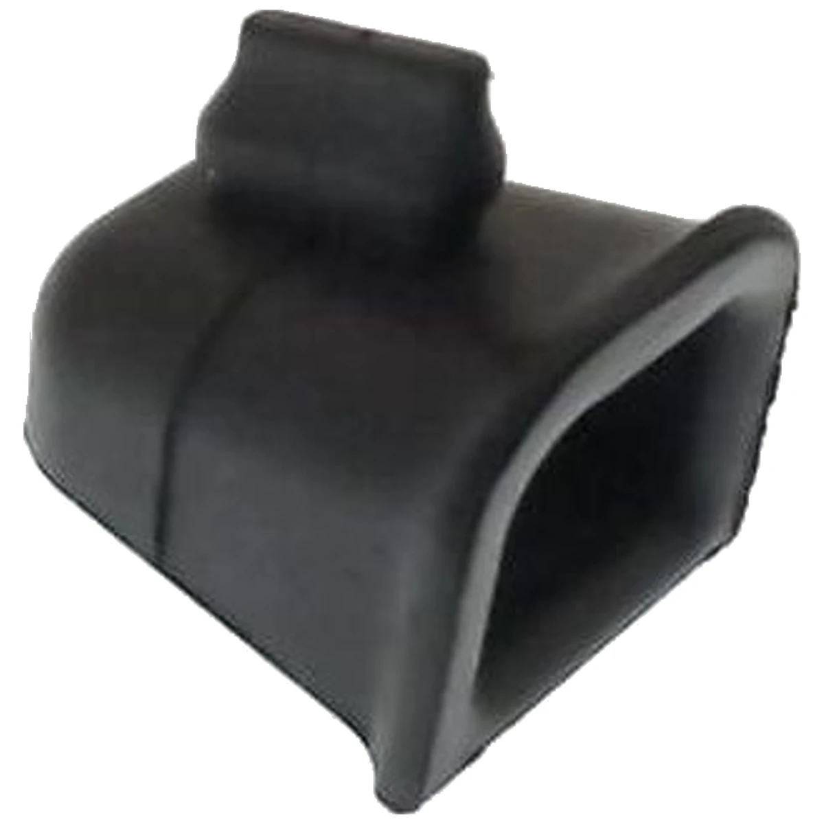 Sort EPDM-gummipakning til kopholder på DeLonghi EC850, set skråt