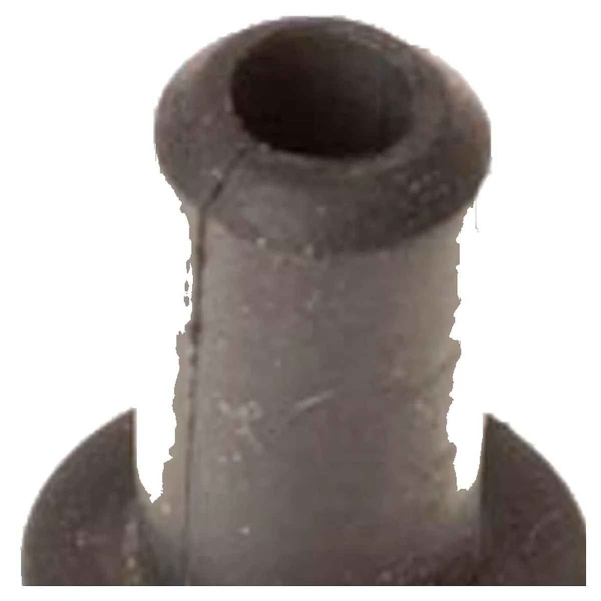 Nærbillede af gummiophængets hule studs, DeLonghi 5313259441