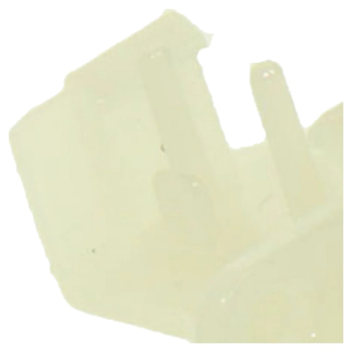 Nærbillede af holderens tapper og styr, DeLonghi 5313268401