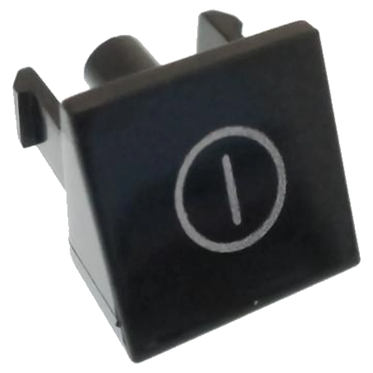 Sort trykknap med tænd/sluk-symbol til DeLonghi EC680