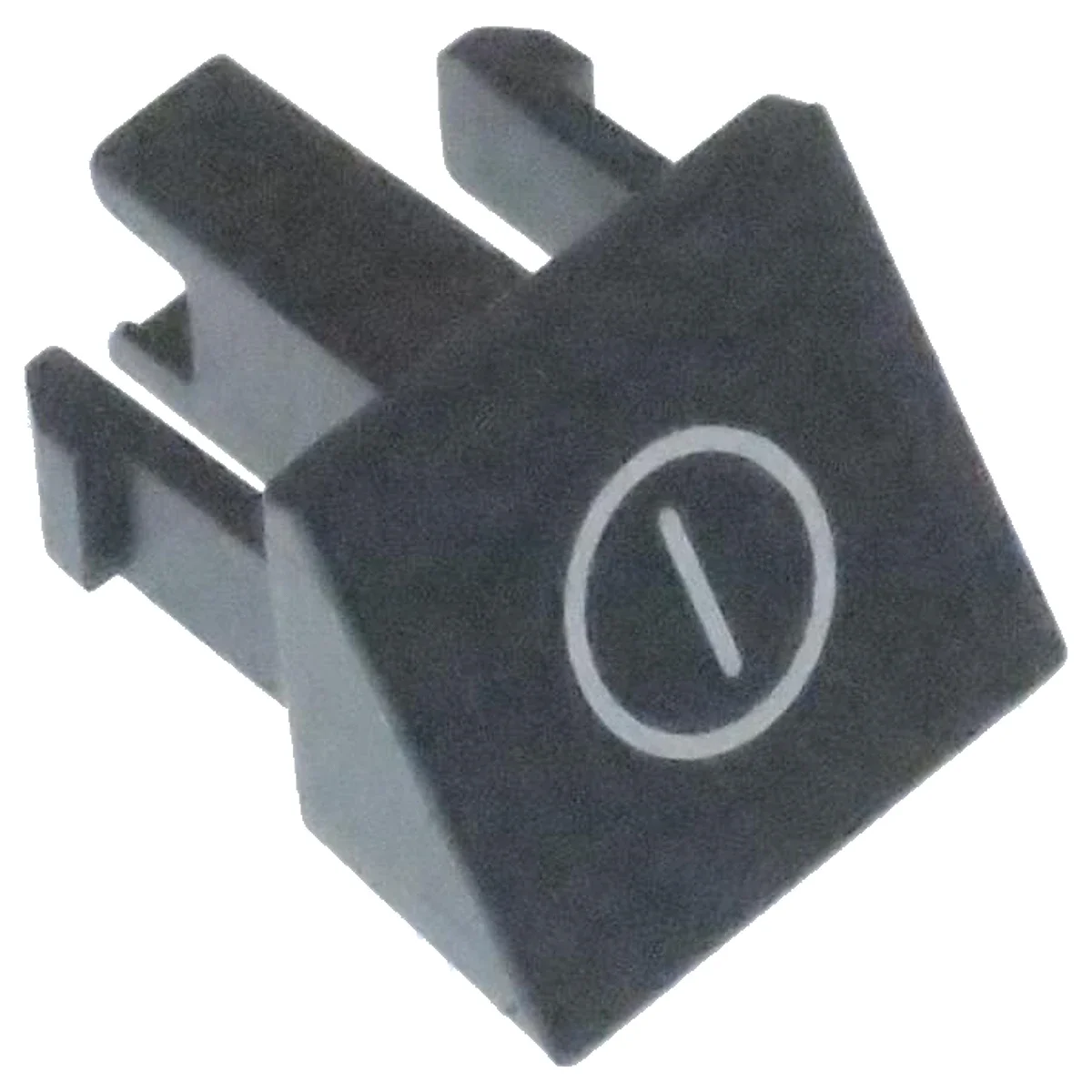 Sort trykknap med tænd/sluk-symbol til DeLonghi EC685