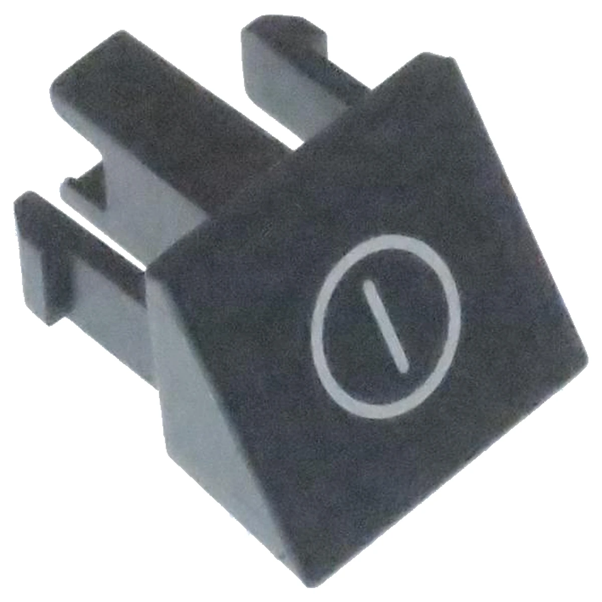 Sort trykknap med tænd/sluk-symbol til DeLonghi EC685