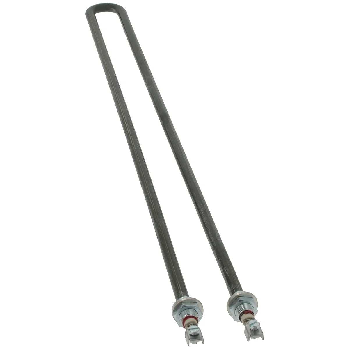 Varmelegeme 750W 230V set skråt forfra med to tilslutningsnipler