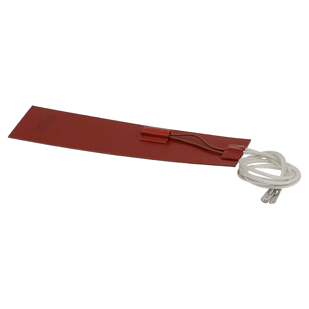 Rødt fordampervarmelegeme i silikone 100W, 210 x 60 mm