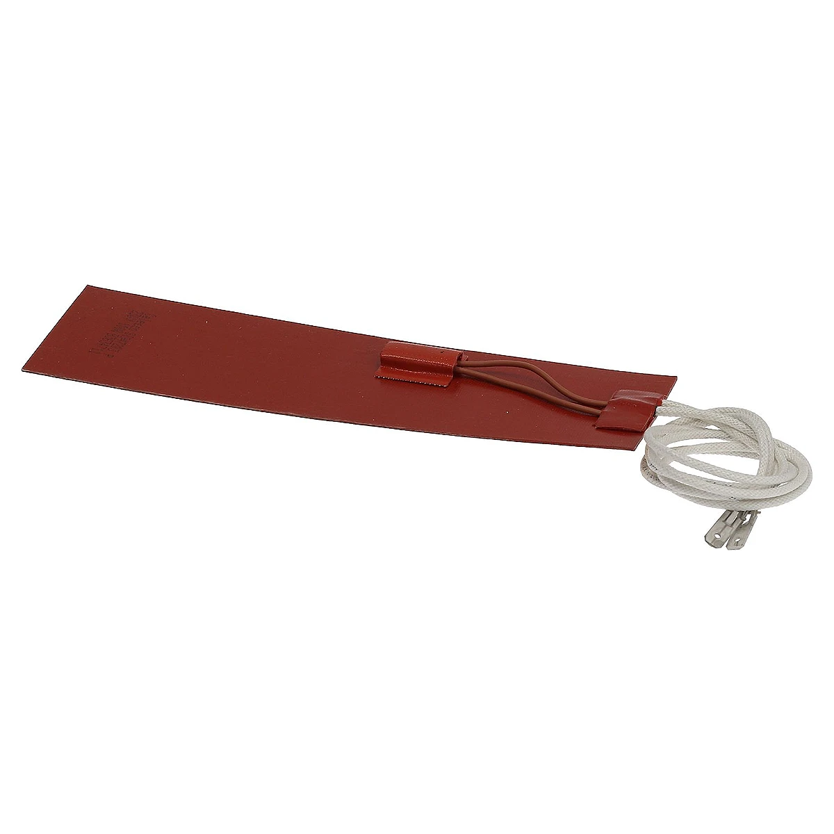 Rødt fordampervarmelegeme i silikone 100W, 210 x 60 mm