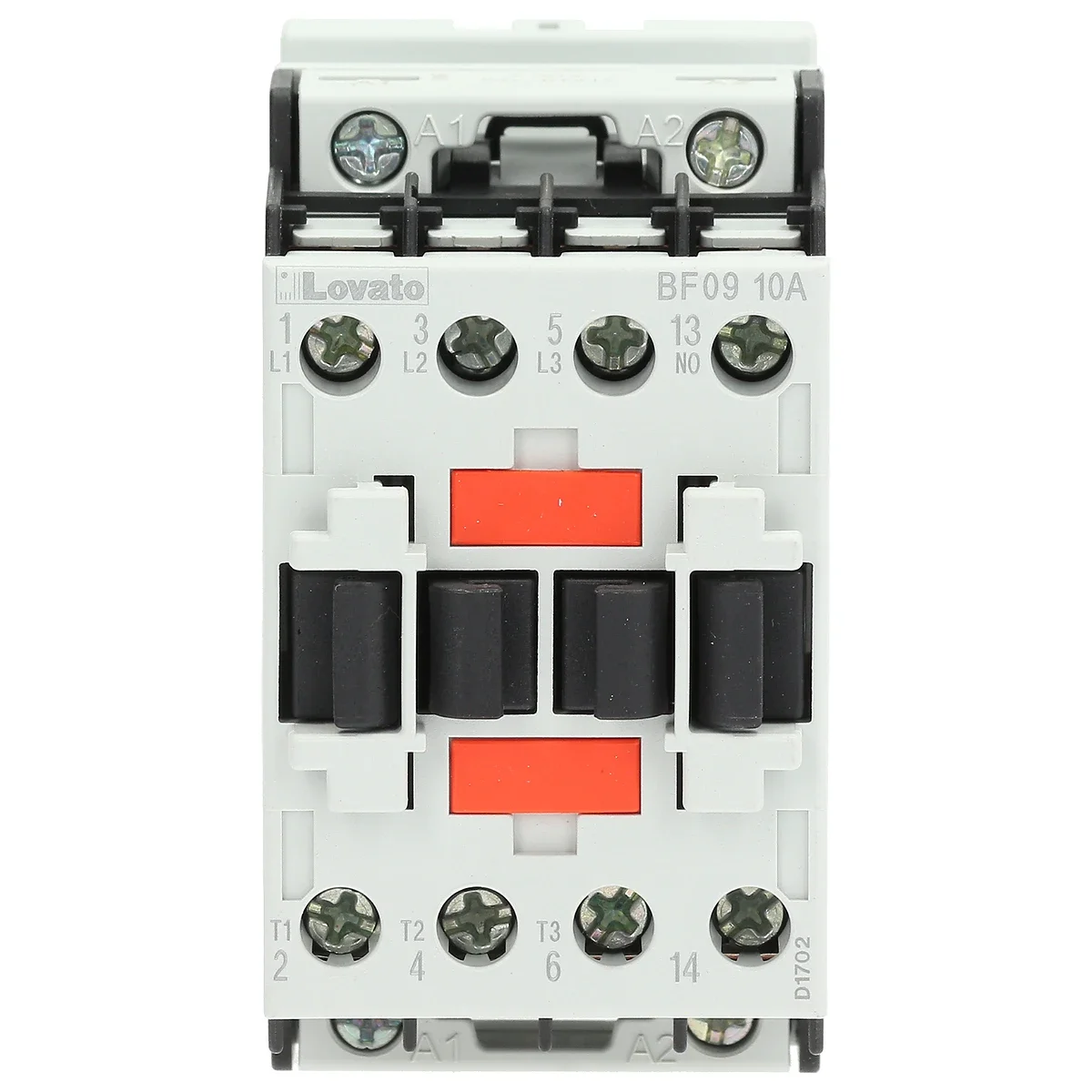 Lovato BF0910A kontaktor 230 V set forfra med skrueklemmer