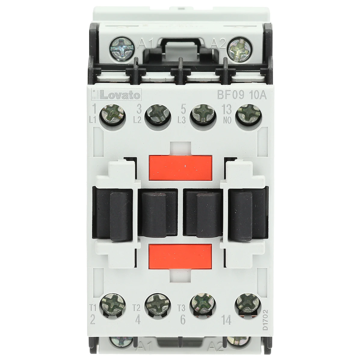 Lovato BF0910A kontaktor 230 V set forfra med skrueklemmer