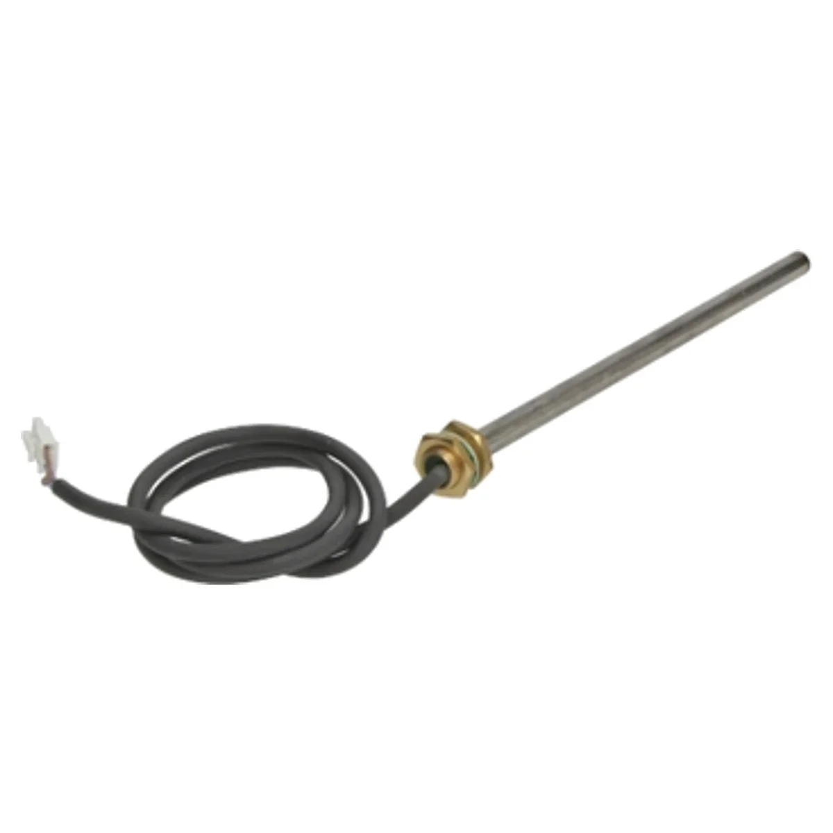 Fordampervarmelegeme 400 W med messingnippel og kabel, eget foto