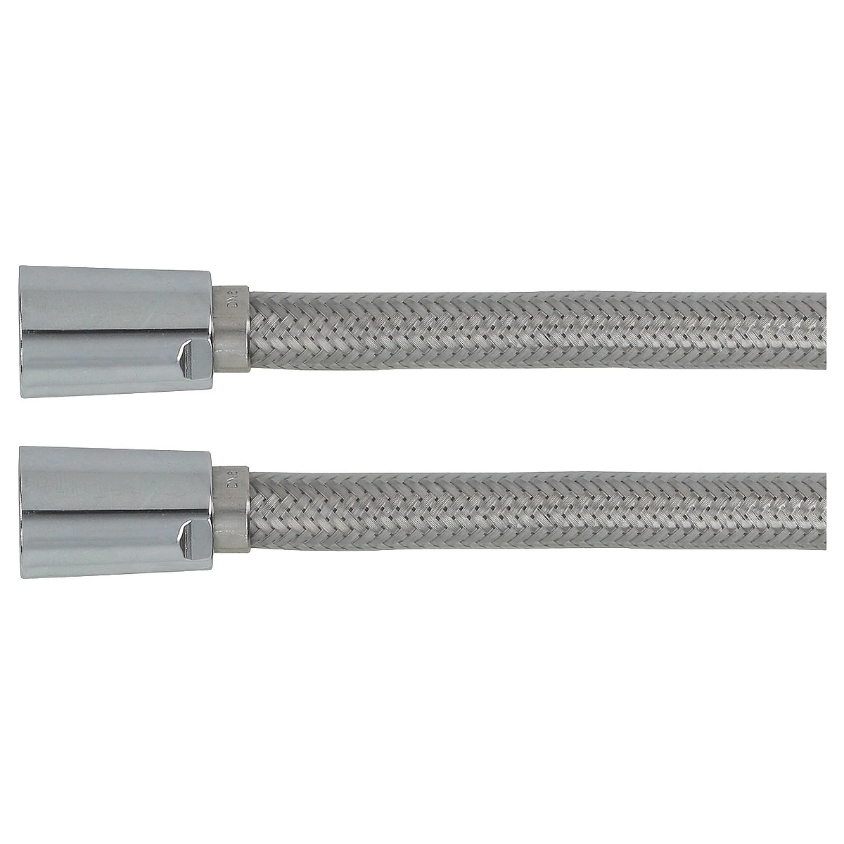 Flexslange ø 1/2 tomme, 1000 mm, PVC-belagt rustfrit stål