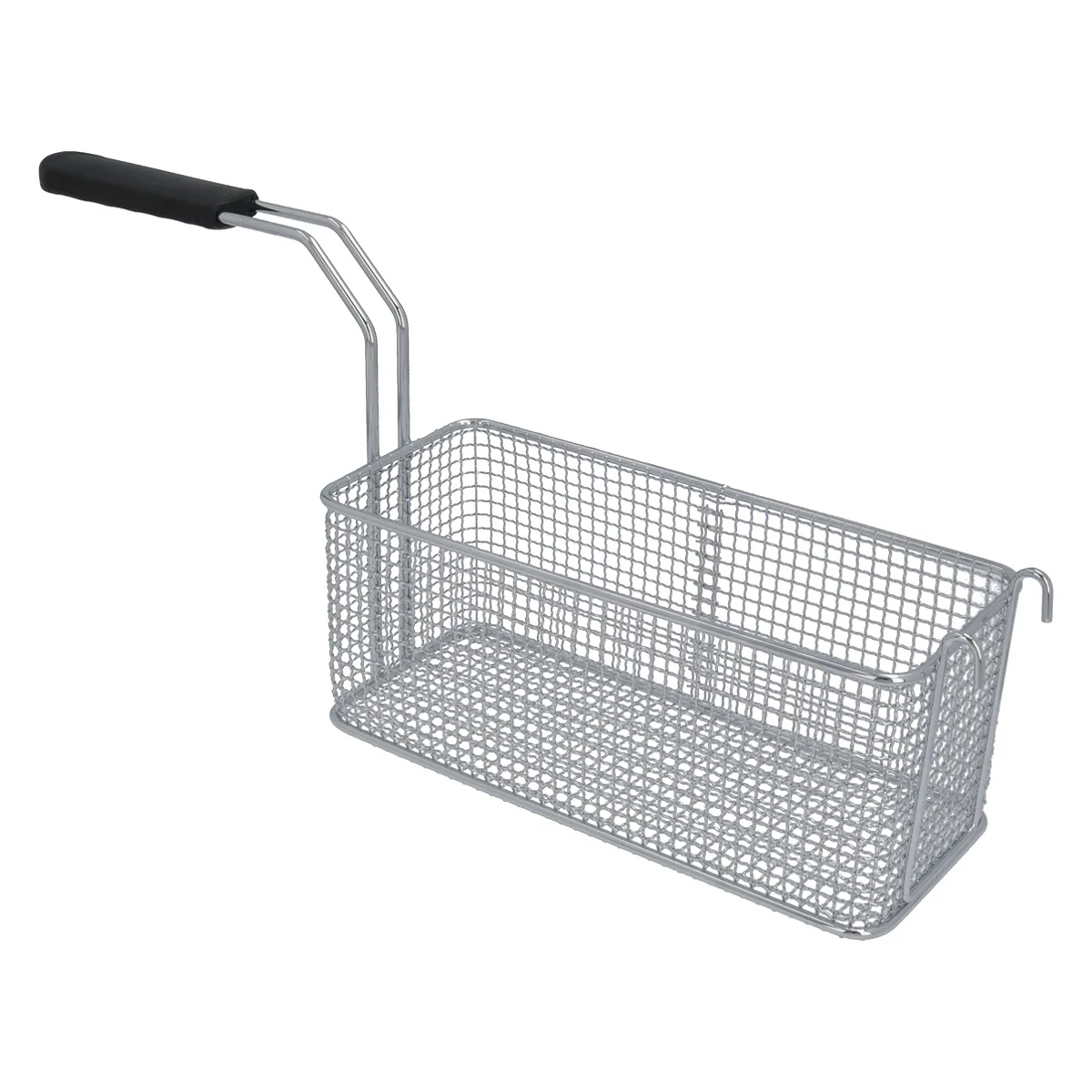Friturekurv 295 mm set skråt bagfra med bøjet greb